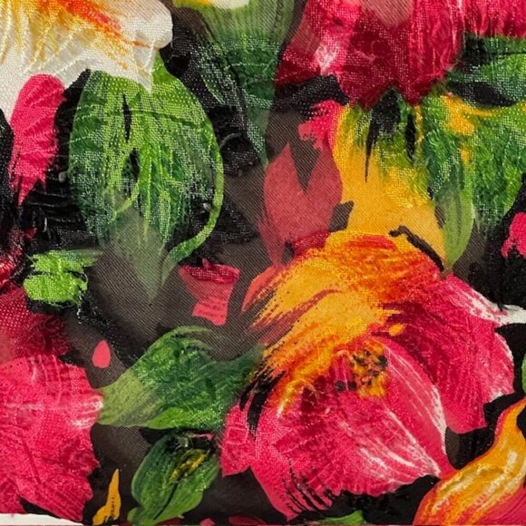 Vintage Victoria's Secret Gold Crown High Cut Lace Liquid Satin Sheer Panty Med - Picture 8 of 8